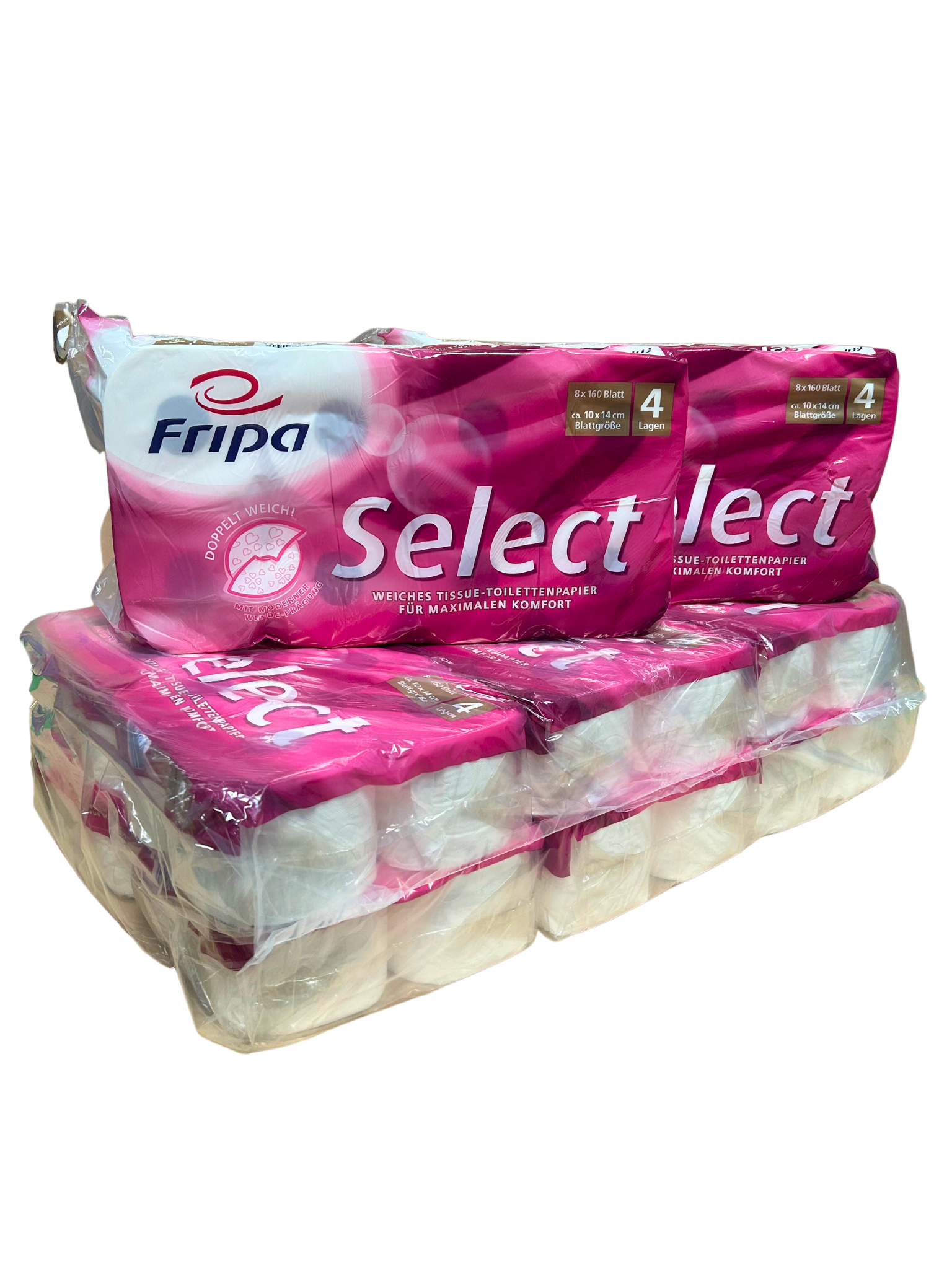 WC-Papier Fripa Select 4-lagig